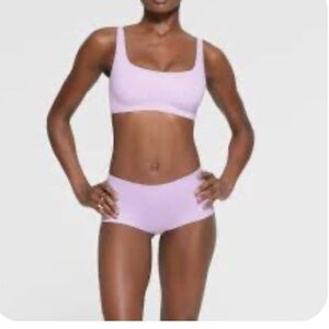 Skims Naked Scoop Bra Sugar Plum 3x